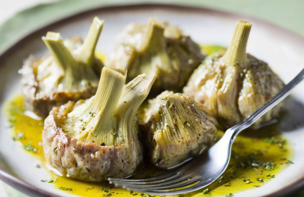 Roasted Artichokes (Carciofi Arrosto)