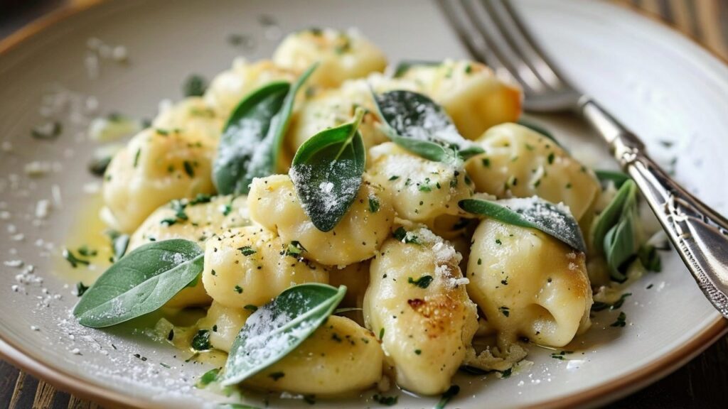 Gnocchi with Sage Butter