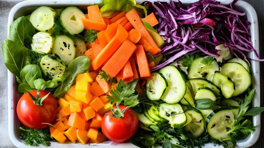 Fresh Vegetable Crudité