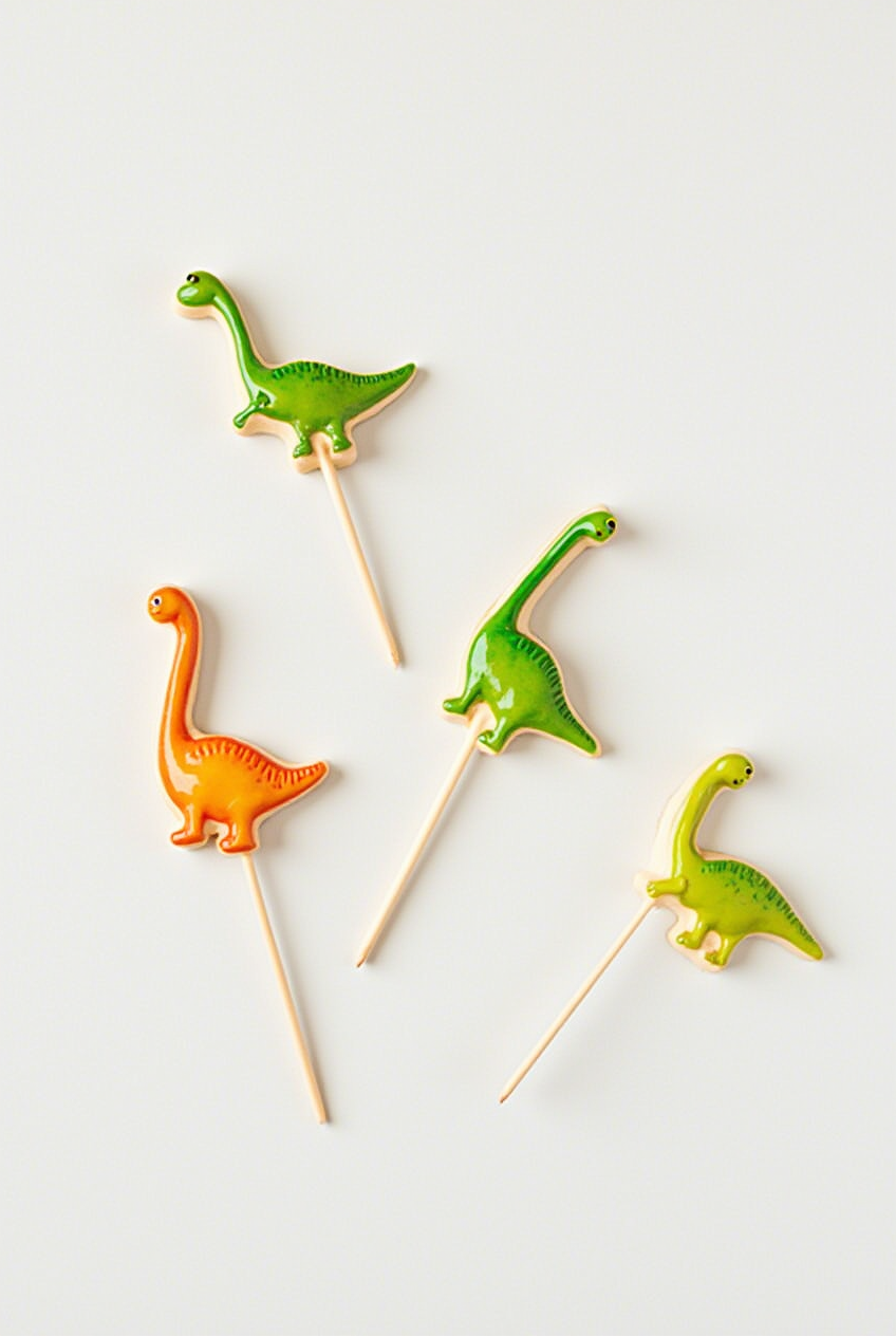 Edible Dinosaur Toppers and Decorations