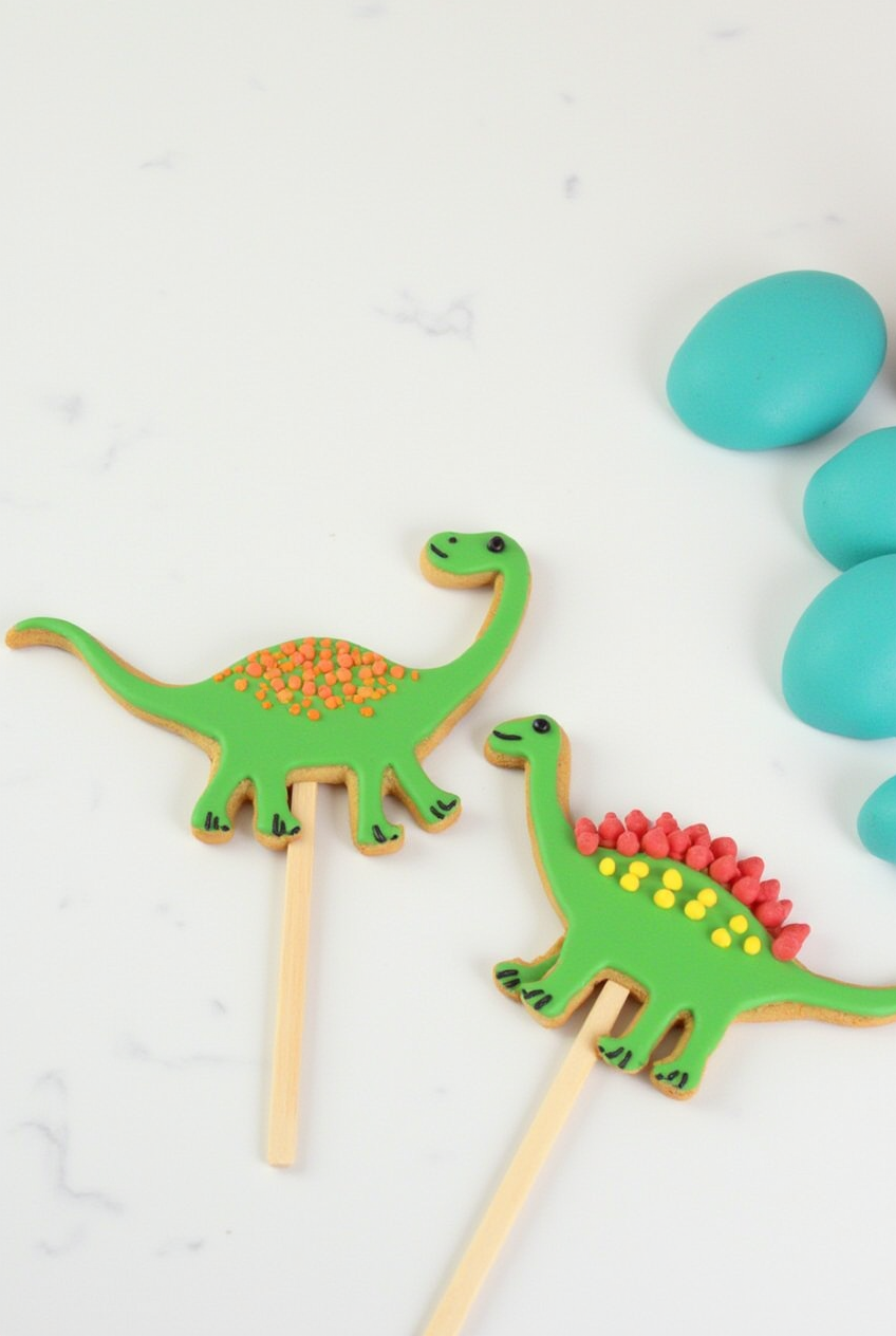 Edible Dinosaur Toppers and Decorations