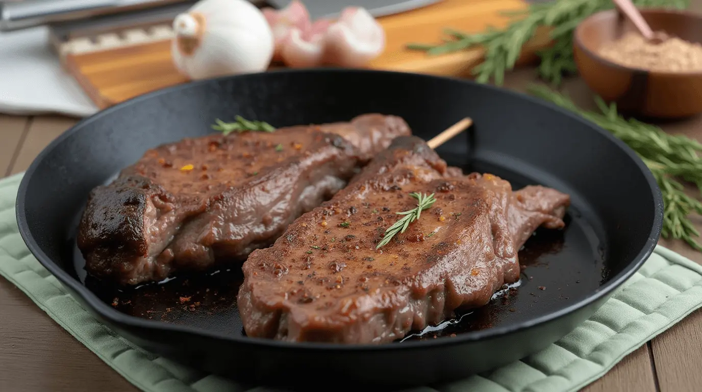 Juicy Beef Chuck Eye Steak Grilled to Perfection