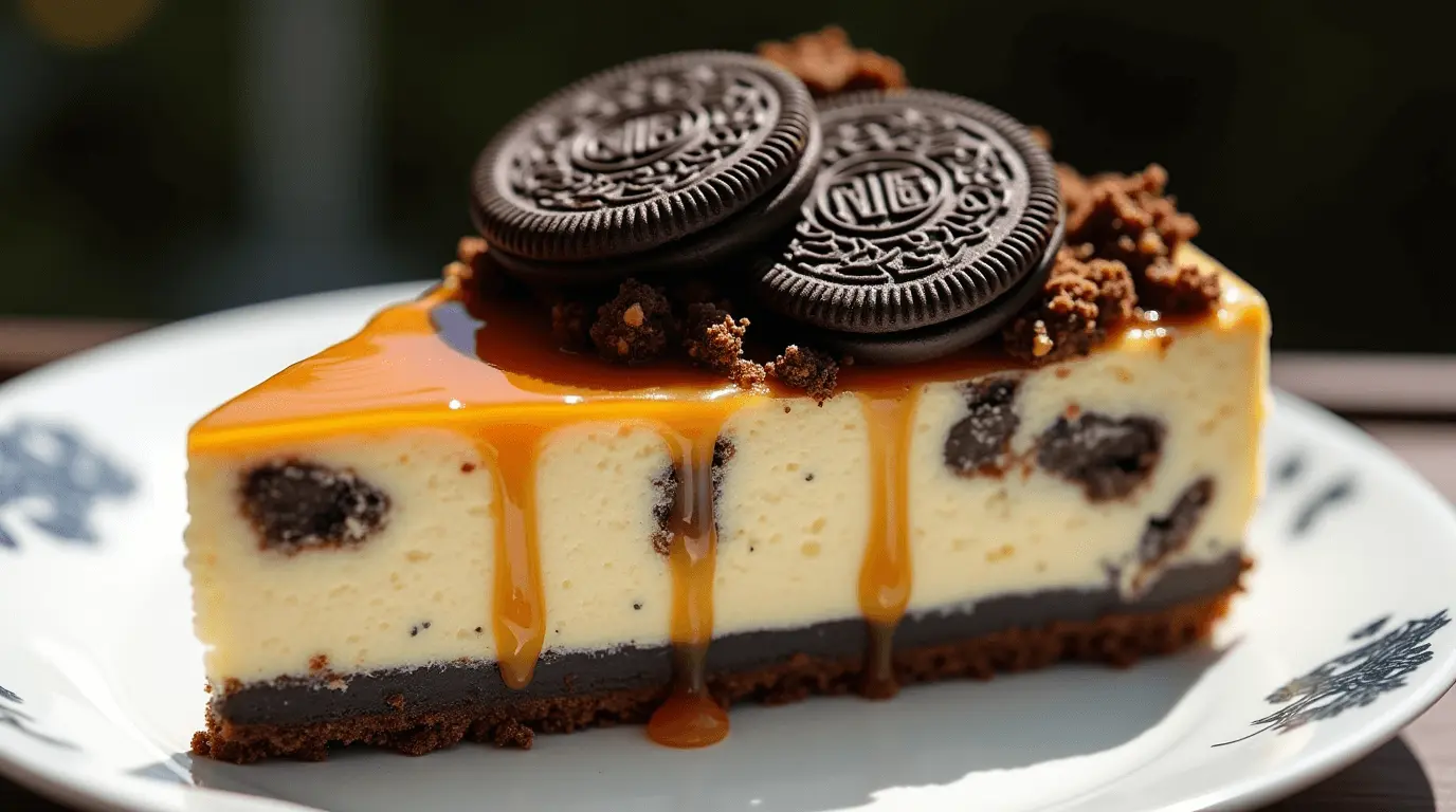 reese's caramel cheesecake